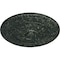 Ekena Millwork Neuveau Ceiling Medallion (Fits Canopies up to 6 3/8"), 24 1/4"OD x 2"P, Painted Turtle Crackle CM24NAPTC - alternate 4